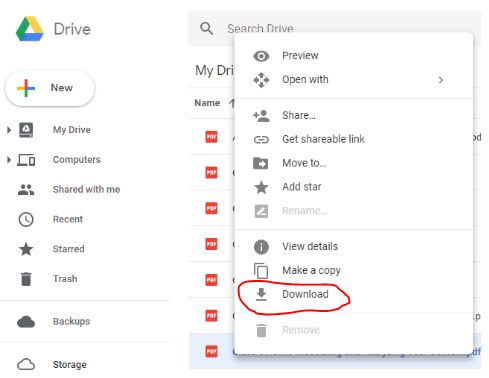 Cara Upload dan Download File di Google Drive