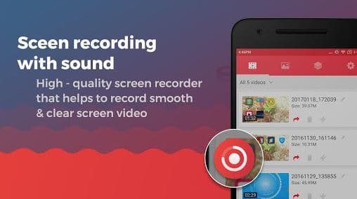 aplikasi perekam layar screen recorder with audio editor